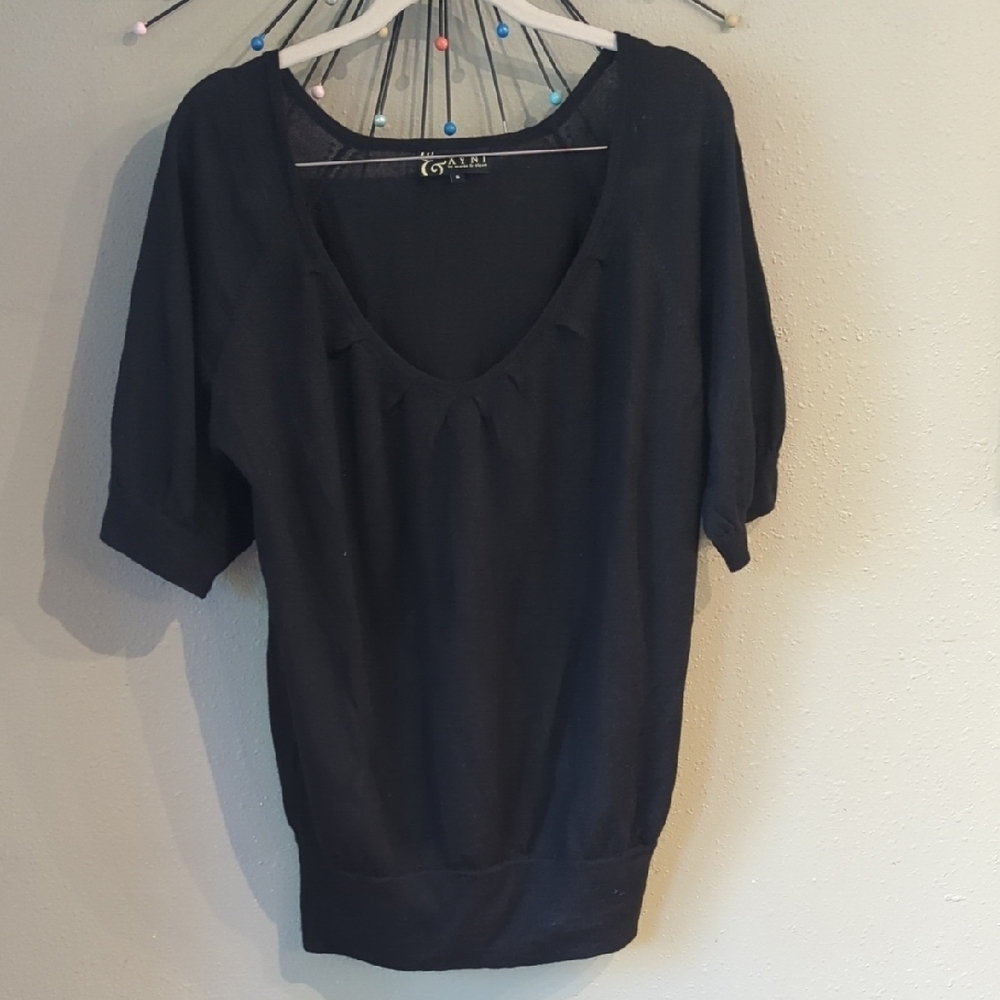 AYNI Baby Alpaca Silk Sweater Black By Anardo & Skyum Quiet Luxury Minimalist